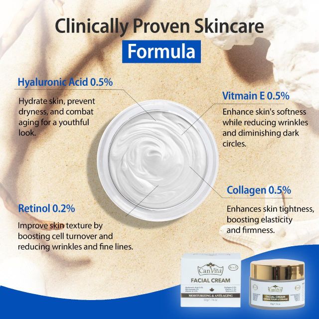 Canvita 6 in 1 Face cream all ingredients that you need for beauty- Made in Canada - Image 5
