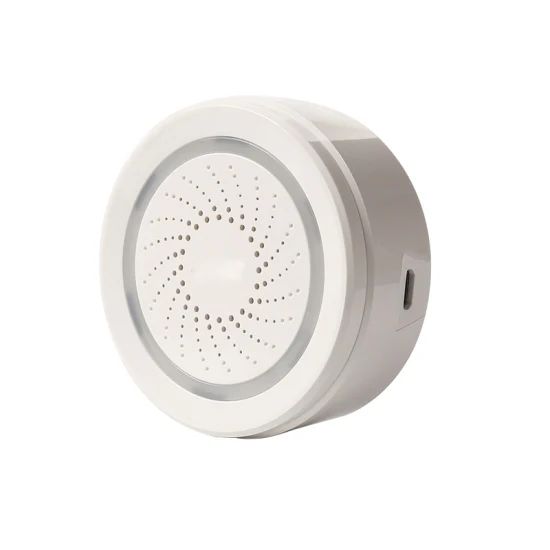 Smart Home Security System Smart Siren Sensor 90dB Sound Light Alarm Sensor - Image 1
