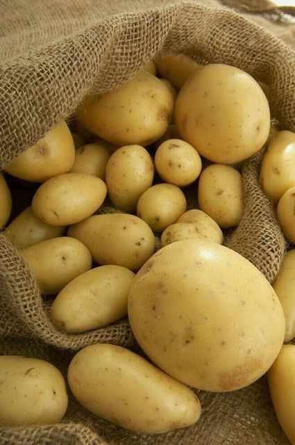 Potato Flesh Color White Or Yellow Shape Oval, Round, Long Oval Taste Neutral To Mildly Sweet Skin Color Yellow, Red, - Image 1