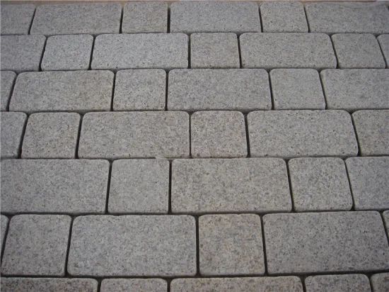Outdoor Meshed Granite Paving Stone Simple Paving Process Shape Square Usage Garden Origin China Thickness 3cm Style - Image 1