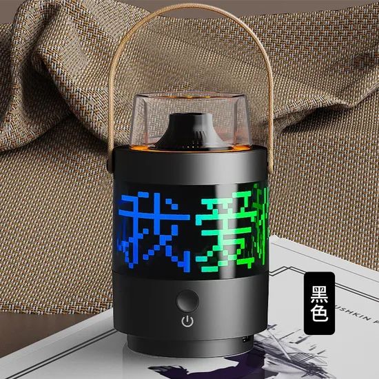 Twt5 New Style Fashion Wireless Bluetooth Speaker LED Display Light APP Control - Image 4