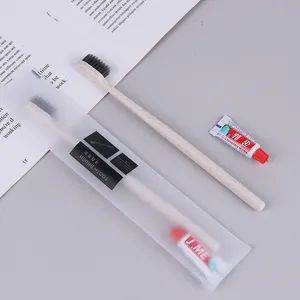 Hotel Slipper and Toothbrush with Mini Toothpaste Travel Essentials - Image 1