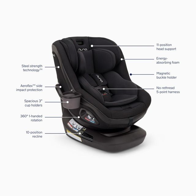 Nuna REVV maxx Rotating Convertible Car Seat - Image 1