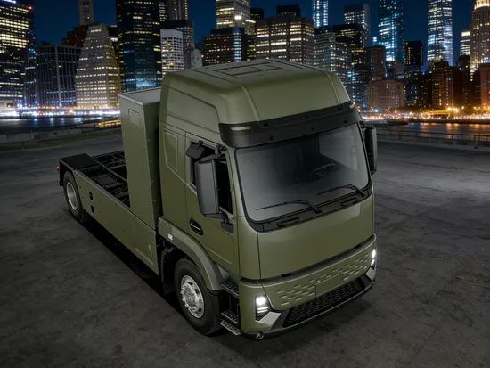 Modern Electric Tractor Boasting Advanced Driver Assistance and Safety Systems - Image 5