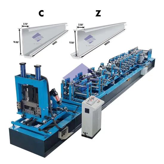 CZ Purlin Machine Roll Forming Steel Frame Machine Origin China ...