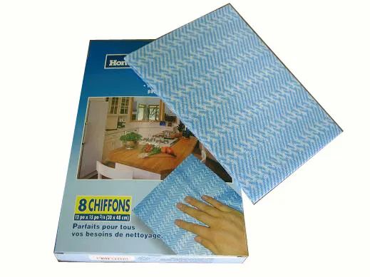 Nonwoven Disposable Cleaning Wipes Fabric Sample Yes OEM/ODM Yes Width 58/60" Origin China Style Printed Pattern Cross Grade - Image 1