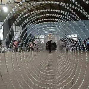 Factory Wholesale Galvanized Bto-30 Razor Blade Wire - Image 6