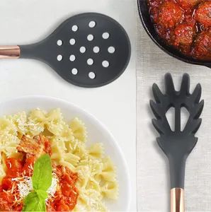 Hot Selling 5 in 1 Silicone Kitchen Accessories Kitchenware Cooking Tools Household Utensils Set - Image 4
