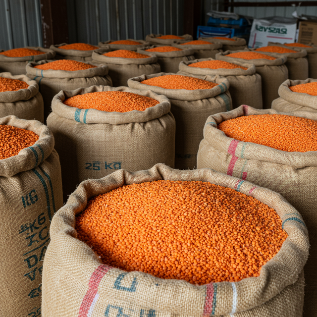 Bulk Red Lentils With High Protein Red Lentils Offering Excellent Quality And Trusted Source For International Trade - Image 1