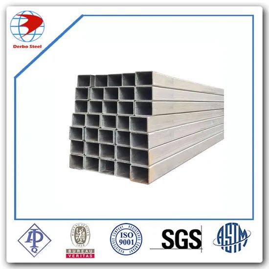 Hot Rolled Carbon Square Steel Pipe Q235 Alloy Non-Alloy Trademark DERBO HS Code 3917400000 Technique Hot Rolled Thickness 1.5 - 30 - Image 1