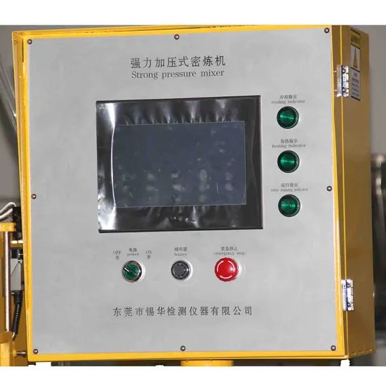 PLC Control Laboratory Kneader Mixers Machine for Rubbe0r Plastic Mixing - Image 2