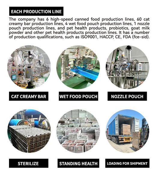 Pet snacks cat food bars Packaging bag Type Animal food Material Chicken, beef, fish Flavor Options Chicken & Egg Yolk, Salmon & Shrimp, Tuna & Mussels - Image 4
