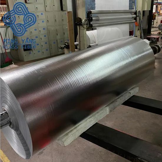 Factory Price Insulation Cloth Fiberglass Cloth Aluminized Fiberglass Fabric - Image 1