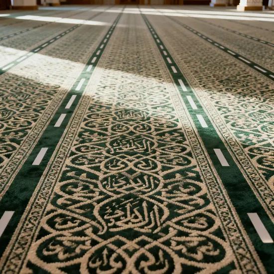 High Quality Solid Color Tapis De Priere Muslim Islam Prayer Rug Thick Prayer Mat - Image 5