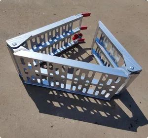 Tri-Fold Lightweight Aluminum Ramp Suitable for Atvs Motorcycles and Pickup Trucks - Image 3