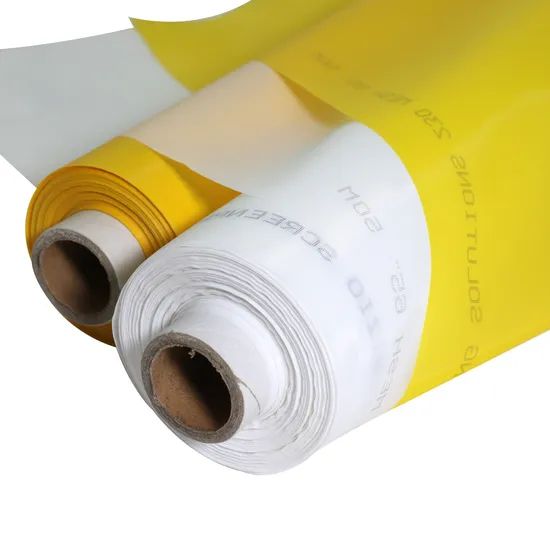 77t Polyester Monofilament Silk Screen Printing Mesh Origin China Elasticity High Trademark Enyang Width 106cm-368cm Specification - Image 2