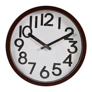 Electronic Timing LCD Wall Quartz Clock Plastic Frame - Image 5