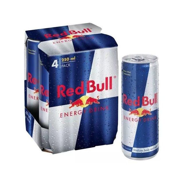 premium Red Bull energy drink for boosting energy and mental focus refreshing beverage with caffeine taurine and B vitamins perfect for sports workouts driving studying and busy lifestyles - Image 3