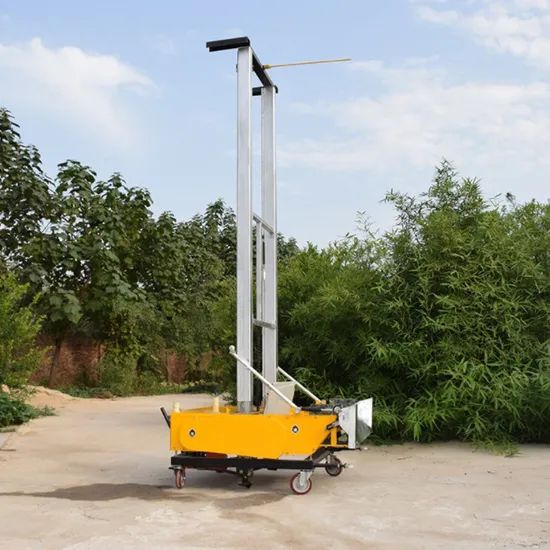 Mortar 1000 M2/8h Automatic Concrete Rendering Machines Origin Henan Trademark IDEAL Specification 2KW HS Code 8479109000 - Image 4