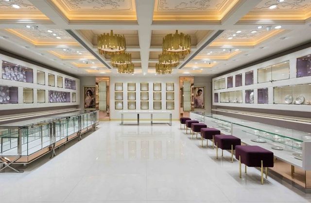 Showroom Interior Designing Service Space Layout Optimization Efficient Planning Ensures Smooth Customer Flow And Maximizes Display - Image 1