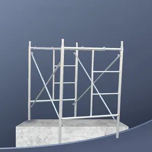 Mobile Scaffold Movable Construction Ladder Scaffolding Mobile Scaffolding Aluminium - Image 6