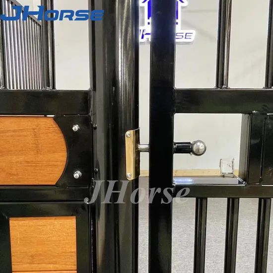 Equestrian Equipment Hot Sale Design Wooden Horse Stable Horse Stall Door E-02 - Image 5