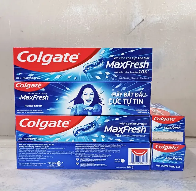 Colgatte Toothpaste Maxfresh Pepermint Cool Menthol 180g Colgatee Maxfresh Whitening Toothpaste Home Use Hot Selling - Image 4