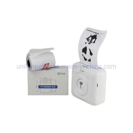 Custom Waterproof Self Adhesive Thermal Sticker Barcode Label Printing Roll - Image 5