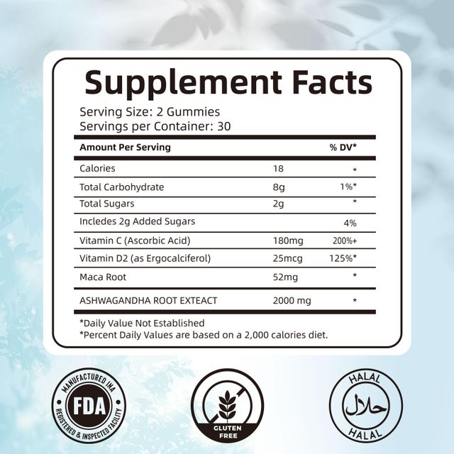 wholesale dietary supplement mind ralax restore sleep well vitamin c vitamin d ashwagandha gummies - Image 5
