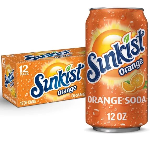 SUNKIST ORANGE CN, 12OZ/12PKX2 - Image 1