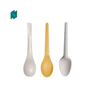 Disposable Bamboo Pulp Spoons Biodegradable Bamboo Cutlery Forks Spoons - Image 6