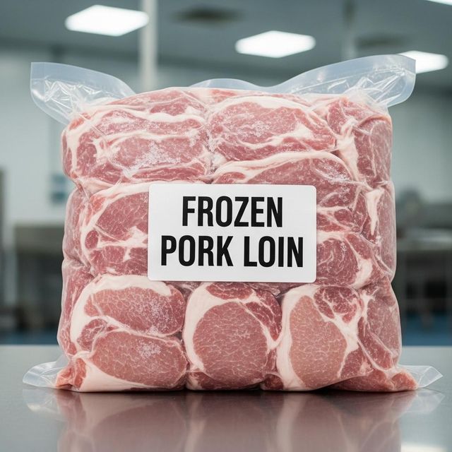 Frozen Pork Loin Boneless Pork Loin Pieces 100% High Quality Meat For Processing Wholesale And Food Service - Image 3