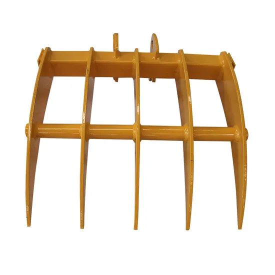 New Design Excavator Rake Land Cleaning Rakes Mini Excavator Attachment Root Rake - Image 4
