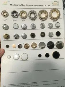 Custom Fashion Hot Colorful Silver Gold 15mm Bag Garment Rhinestone Grommet Eyelet - Image 3