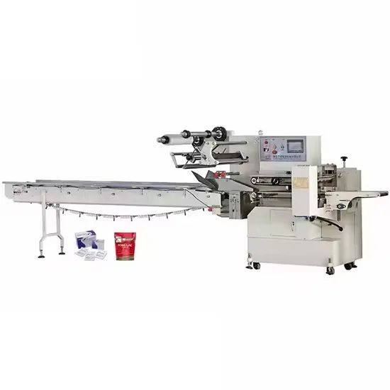 Horizontal Biscuit Cracker Flow Wrapping Packaging Machine Manufacturers Packing Machine for Chocolate Cheese Bread - Image 2