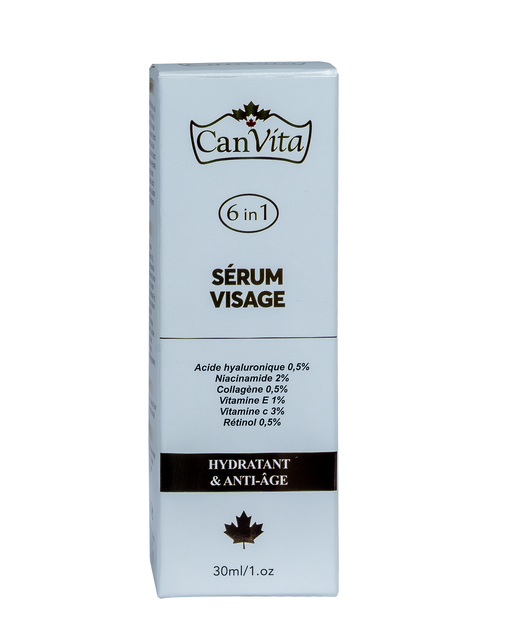 CANVITA Moisturizing 6 in 1 Face Serum, all ingredients you need for your daily use - Image 3