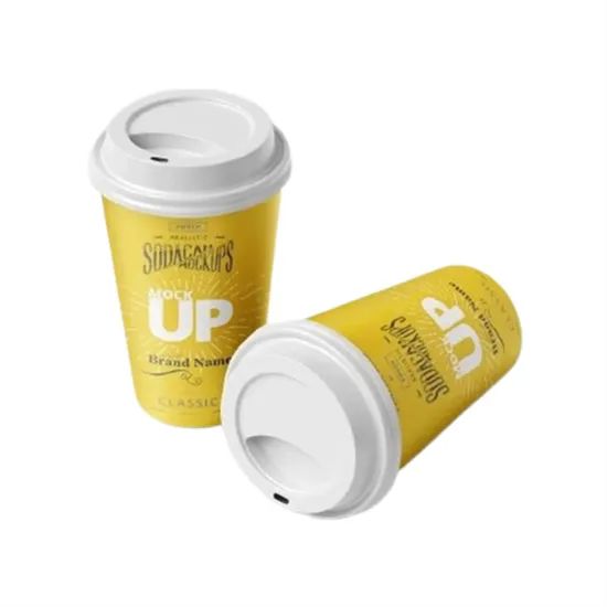 Customized Logo Printed Single Wall Paper Cup Packaging Disposable Paper Cup - Image 2