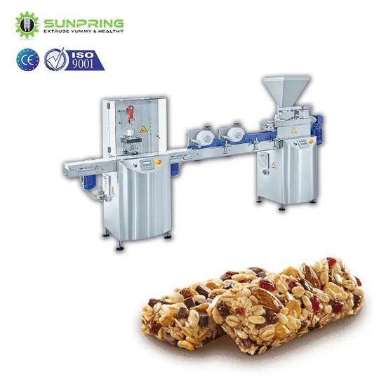 Free Samples Extruded Machine for Protein Bar + Protein Bar Extruding Machine + Granola Cereal Bar Making Line - Image 3