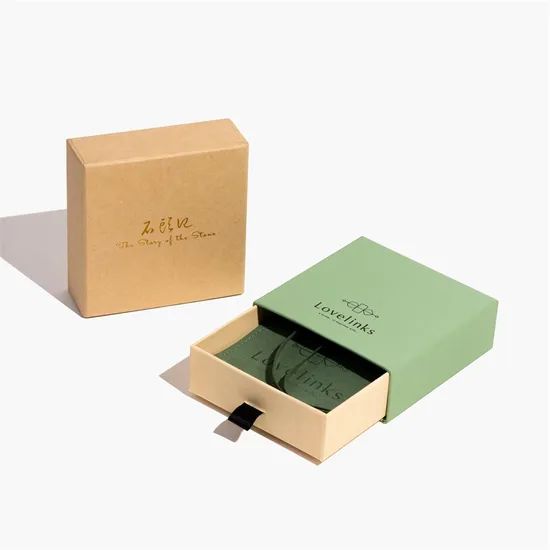 Customizable Paper Jewelry Box Lightweight & Durable Storage Solution for Jewelry Lovers - Image 1