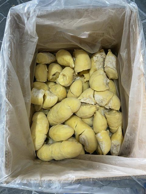 越南工厂直供:特级出口型【金枕头/Monthong】速冻榴莲果肉(支持OEM/定制) Organic Yes Origin Vietnam Type Frozen Durian Packaging 20kg Per Box (customizable) - Image 4
