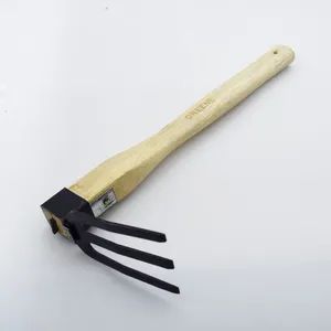Mini Digging Tools 38cm Length Customizable Hoe Rake Cultivator Pick - Image 4