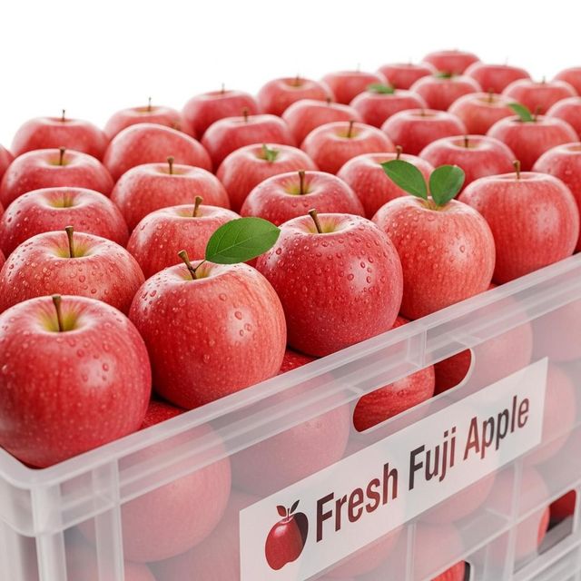 Premium Fresh Fruit Export Supply With Fresh Red Fuji Apple For Wholesale Import Buyers - Image 1