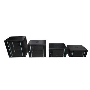 8u Wall Mount Network Cabinet 500mm Deep SPCC Steel for Data Center ...