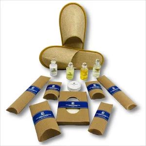 Eco-Friendly Hotel Toiletry Kit Floral Paper Box 1Y MOQ5000 20-35D - Image 2