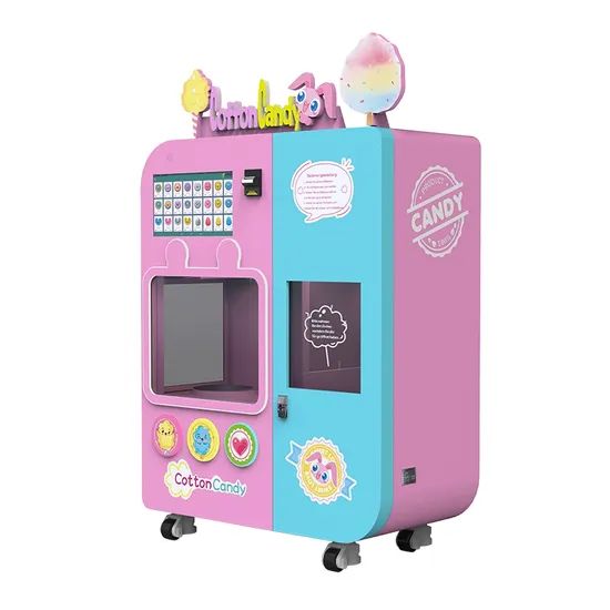 Small Selectable Portable Retail Cotton Candy Vending Machine - Image 1