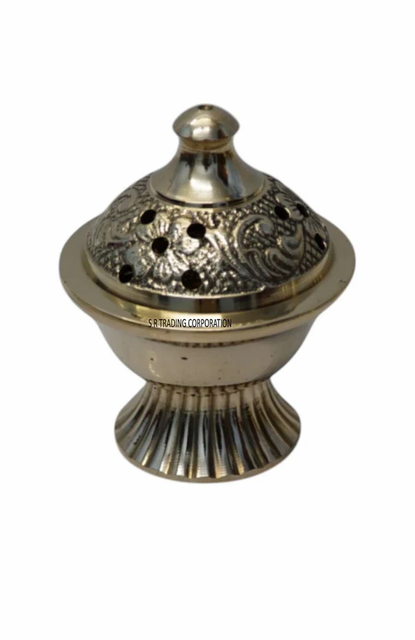 Brass Incense Stick Holder Weight 140 gm Material Brass Features incense cones holder Intended Use Incense Stick Censer - Image 4