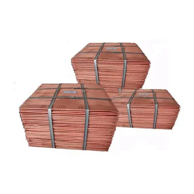 Factory Price Pure 99.99% Oxygen Cathode Electrolytic Copper Cathodes Sheet Plate - Image 3