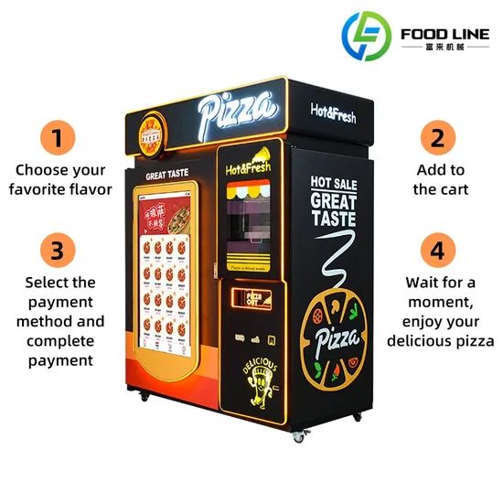 Pizza Cone Machine Pizza Vending Machine Fast Foodpizza Boxes for Vending Machine - Image 4