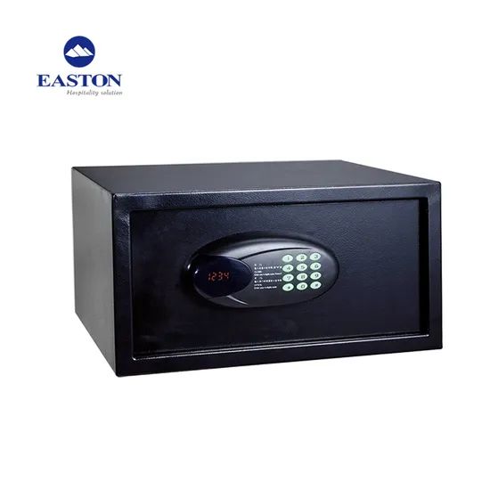 Mechanical Key Override Ivory Hotel Room Safes Box Shape Cuboid Model NO. ES1029 Trademark EASTON Color Black/Ivory Security Level A1 - Image 3