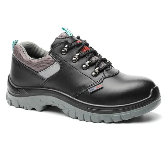 Smooth Cow Leather Anti Static Working Protection Safety Footwear - Image 1